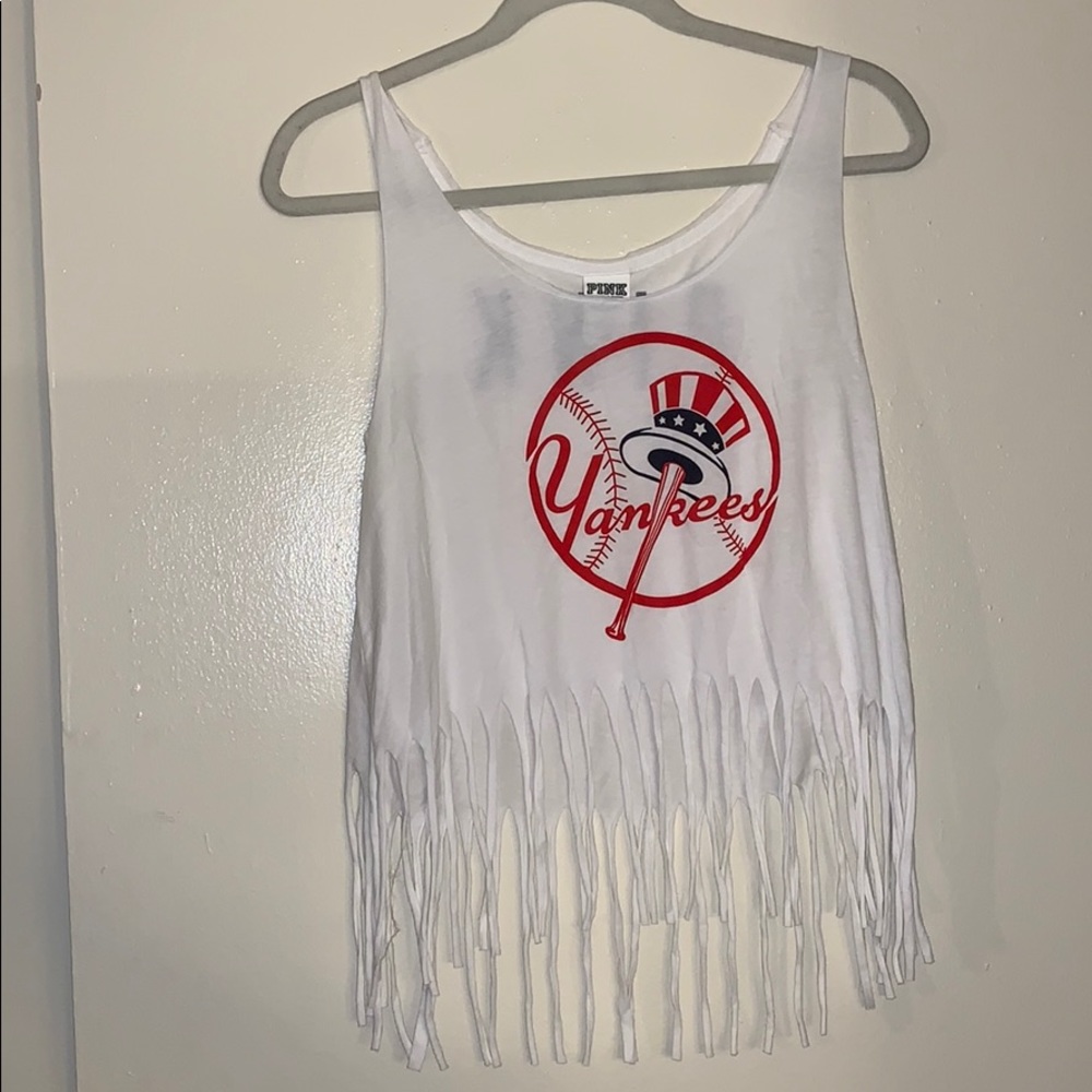 Victoria’s Secret Pink Yankees tank top